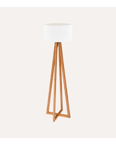 Lámpara de Pie Molu de Madera de Pino