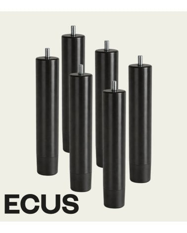 Set 6 Patas de Metal para Bases Tapizadas de ECUS