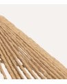 Lámpara Colgante Myha Baja Tejido de Cuerda Natural