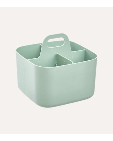 Escurridor de Cubiertos Poly con Compartimientos de Plástico