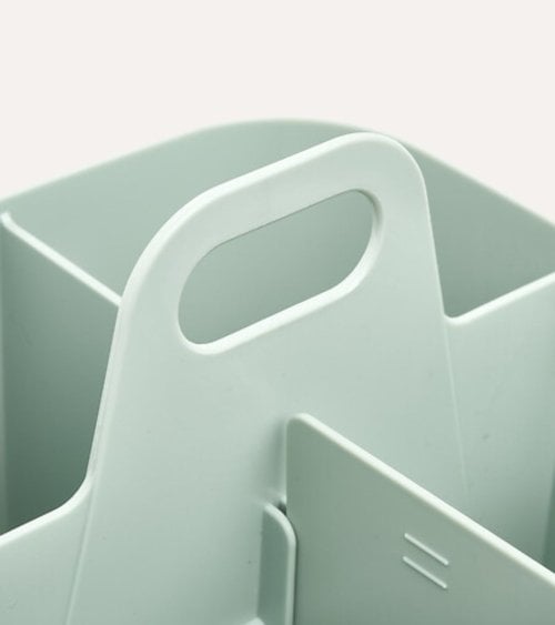 Escurridor de Cubiertos Poly con Compartimientos de Plástico