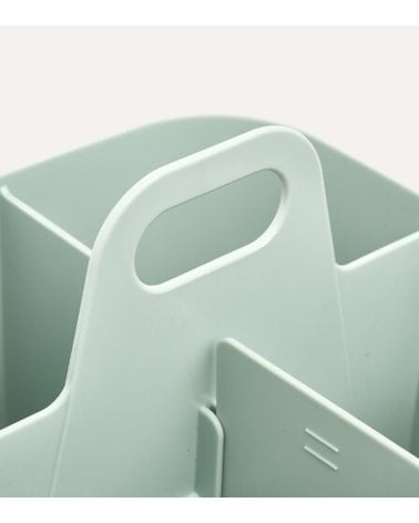 Escurridor de Cubiertos Poly con Compartimientos de Plástico