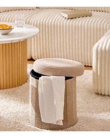 Puff de Borreguillo Jaiko de Poliéster