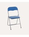 Silla Plegable Aqua de Metal y Polipiel