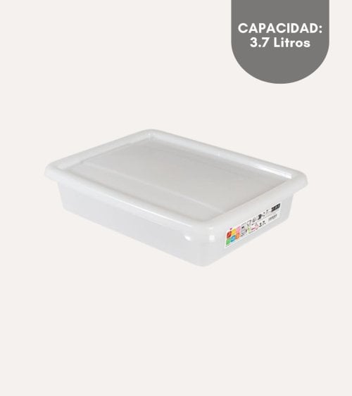 Bandeja con Tapa Gastrobox de Plástico Libre de BPA
