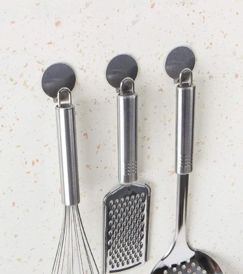 Set de 4 Ganchos Mini para Colgar de Metal