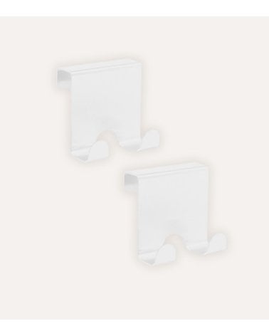 Set de 2 Ganchos de Puerta de Metal
