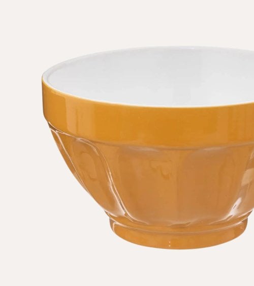 Cuenco Acanalado Colorama de Porcelana