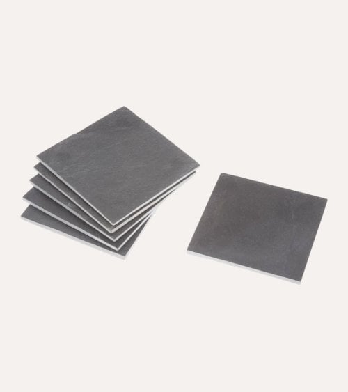 Set de 6 Posavasos Slate de Pizarra