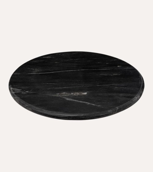 Tabla de Presentación Redonda de Mármol