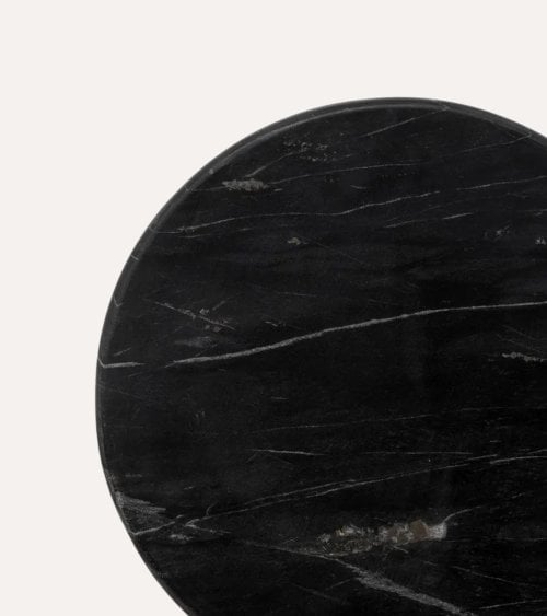 Tabla de Presentación Redonda de Mármol