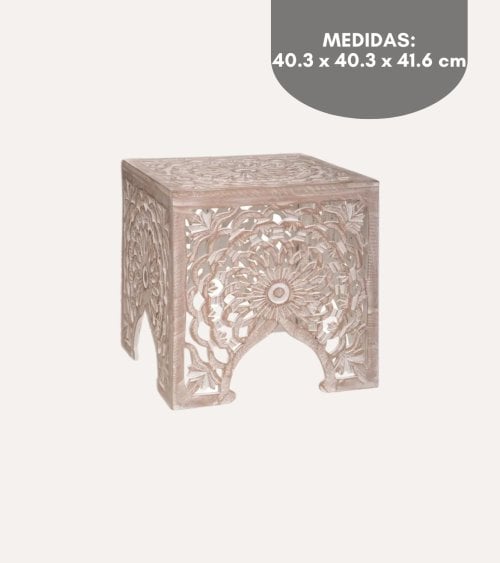 Mesa Auxiliar Ayden Boho de MDF