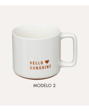 Taza Mug Mensaje de Cariño de Cerámica