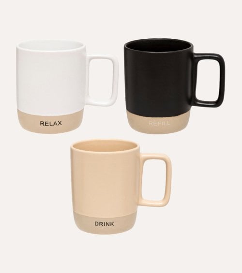 Taza Alta Luca de Cerámica