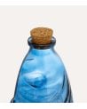 Botella Decorativa Oceánia Pez de Vidrio
