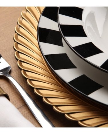 Vajilla de 18 Piezas Sasha de Porcelana