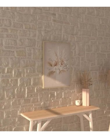 Cuadro Lienzo Jarrón de Pampas Tida de MDF