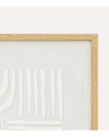 Cuadro Abstracto Kaya con Relieve de MDF