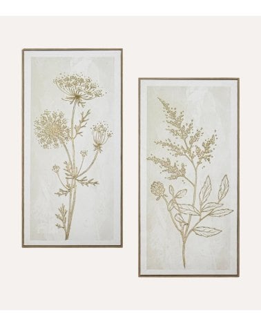 Cuadro Lienzo Flor Silvestre Beryl de MDF