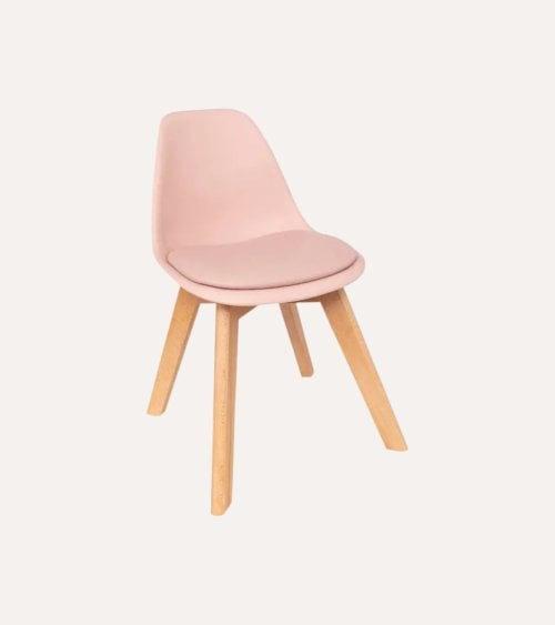 Silla Infantil Baya de Madera de Haya y PP