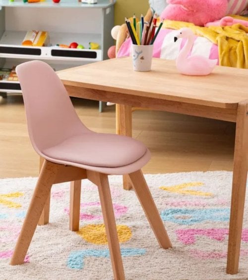 Silla Infantil Baya de Madera de Haya y PP