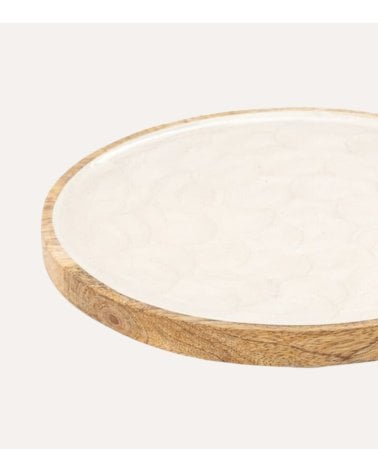 Vaciabolsillos Redondo de Madera de Mango