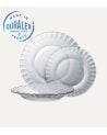Vajilla de 12 Piezas Transparente Picardie de Duralex