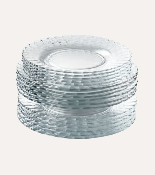 Vajilla de 12 Piezas Transparente Picardie de Duralex