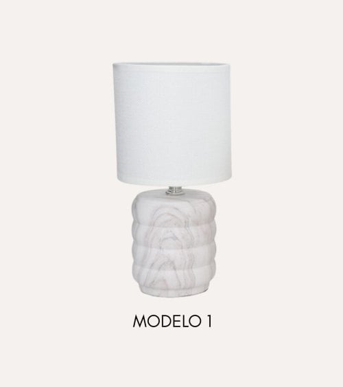 Lámpara de Mesa Marmolyh de Cerámica