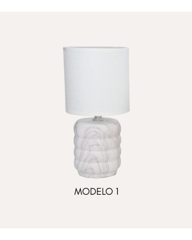 Lámpara de Mesa Marmolyh de Cerámica