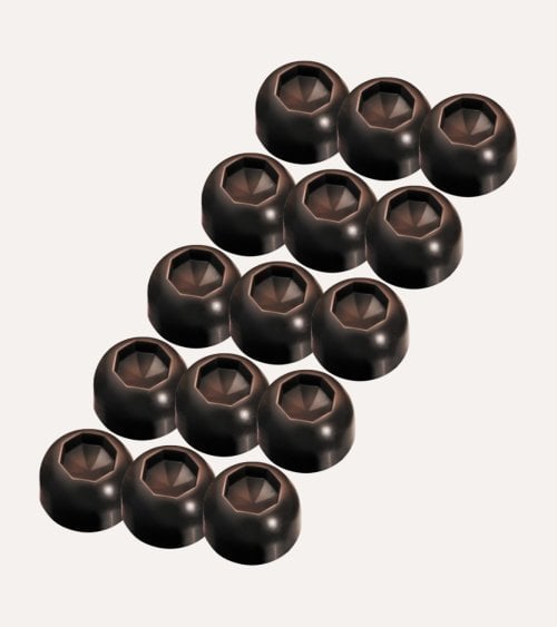 Molde para Bombones de Chocolate Diamante de Silicona