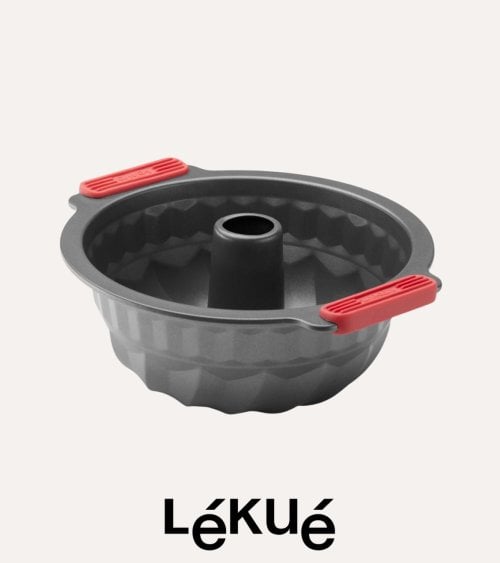 Molde para Bizcochos Antiadherente de Acero y Silicona de Platino