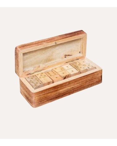 Dominó Decorativo de Madera de Mango