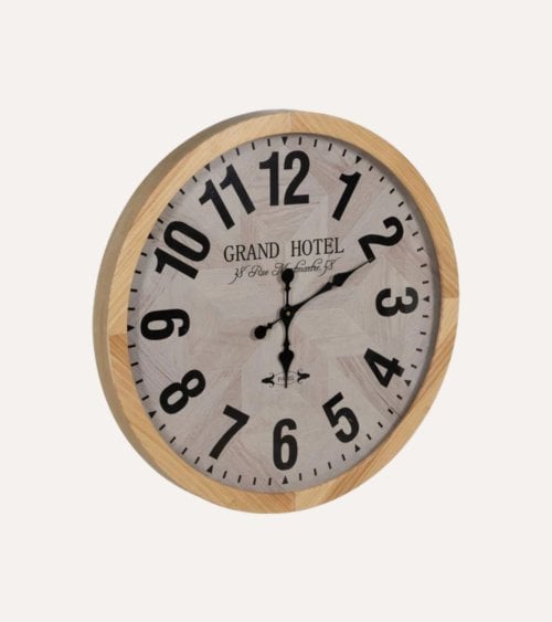 Reloj de Pared Montmartre de Madera