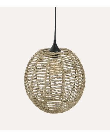 Lámpara Colgante Rana de Junco Natural