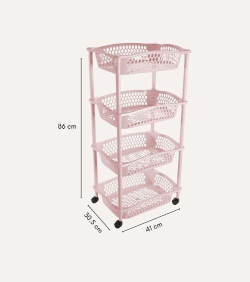 Carro Auxiliar Verdulero Cibeles de Plástico