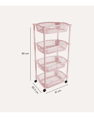 Carro Auxiliar Verdulero Cibeles de Plástico