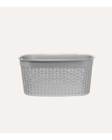 Cesta para Colada Rattan Line de Plástico