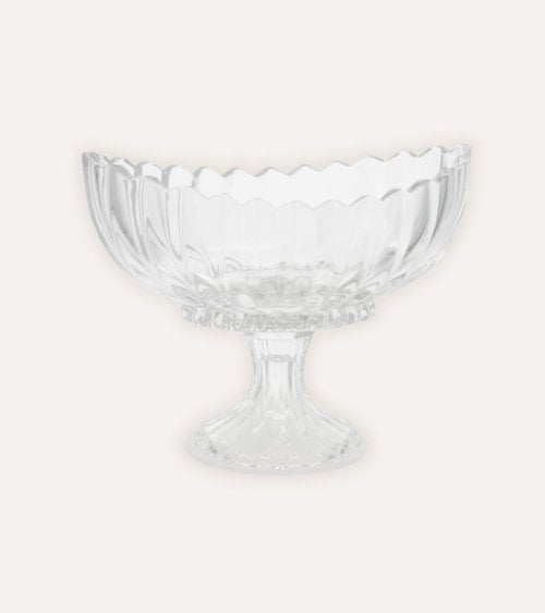 Bol Asimétrico Alaska con Base de Cristal