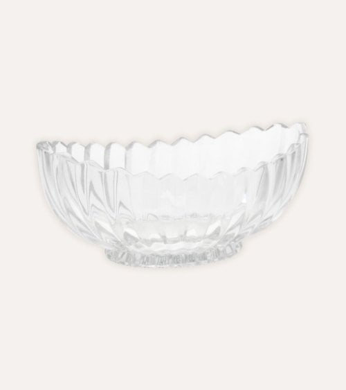 Bol Asimétrico Alaska de Cristal