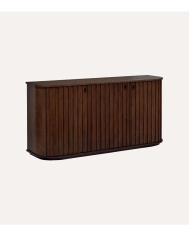 Aparador Rikaya con 3 Puertas de Madera de Acacia y MDF