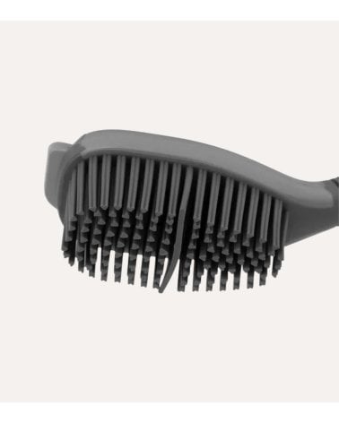 Cepillo para Vajilla Silver Clean de Goma y Acero Inoxidable