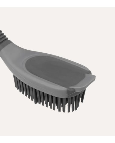 Cepillo para Vajilla Silver Clean de Goma y Acero Inoxidable
