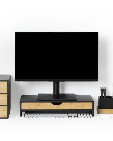 Soporte para Monitor de Ordenador Bava con Cajón