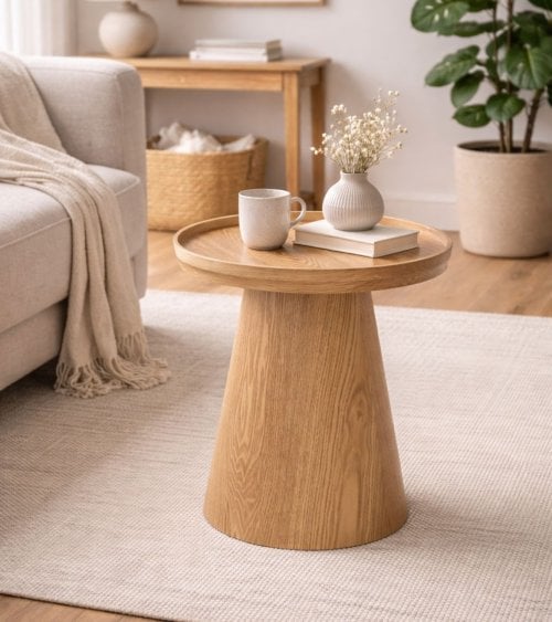 Mesa Auxiliar Hercyna de MDF