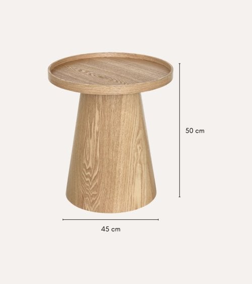 Mesa Auxiliar Hercyna de MDF