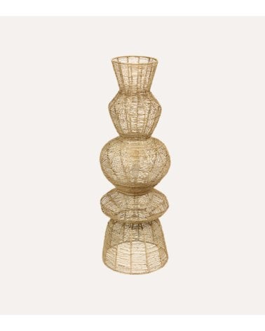 Lámpara de Pie Titus de Yute Trenzado
