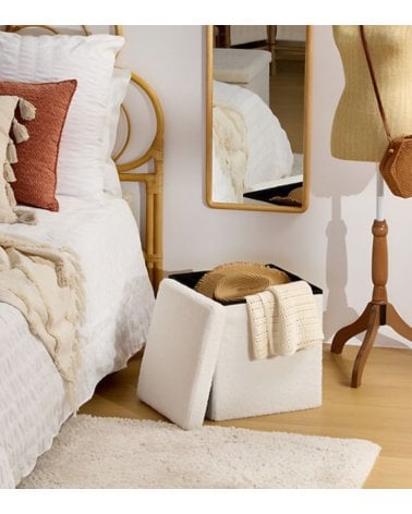 Puff Plegable Jaiko de Borreguillo