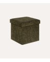 Puff Plegable Soana de MDF y Poliéster