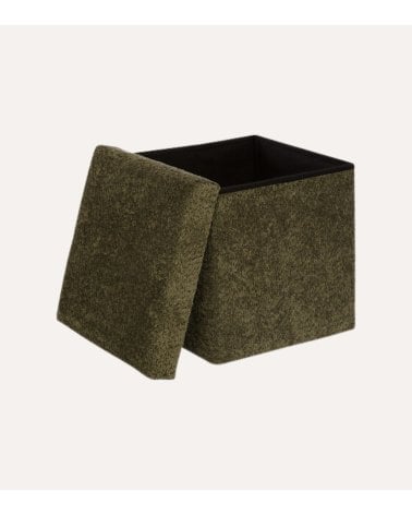 Puff Plegable Soana de MDF y Poliéster